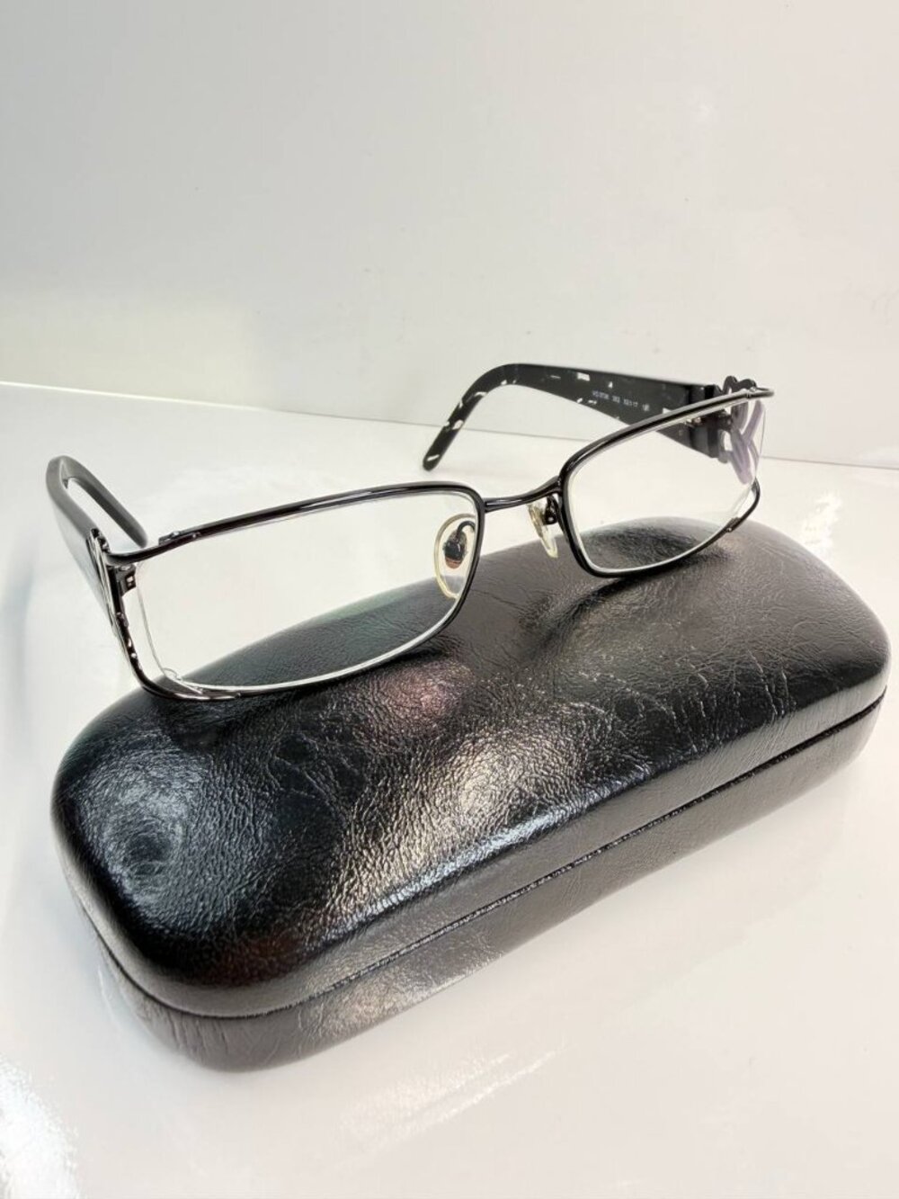 Vogue VO3736 352 Black Silver Eyeglasses Women’s 52-17-130